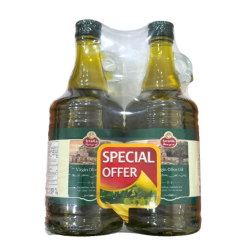 سيرجيلا عرض خاص 500 مل + 500 مل زيت زيتون سوري